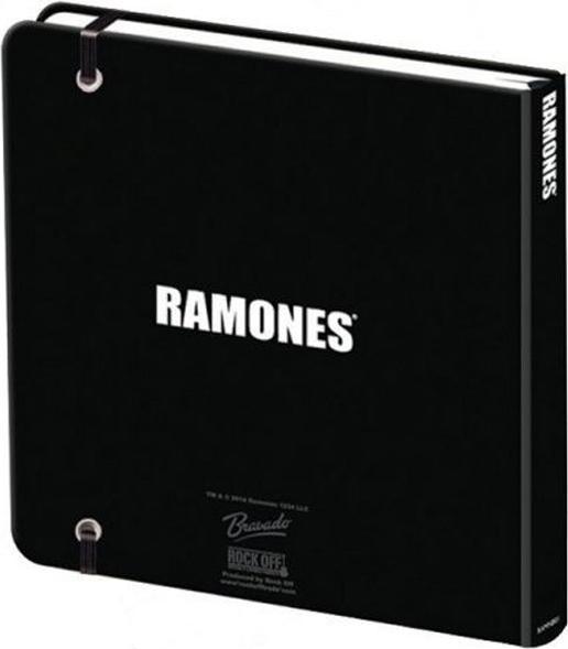 Actual product image Ramones Presidential Seal Hardback Notebook (Dotted, Hardcover)