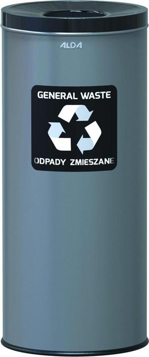 Alda Waste bin grey (A651D-10) (45 l)