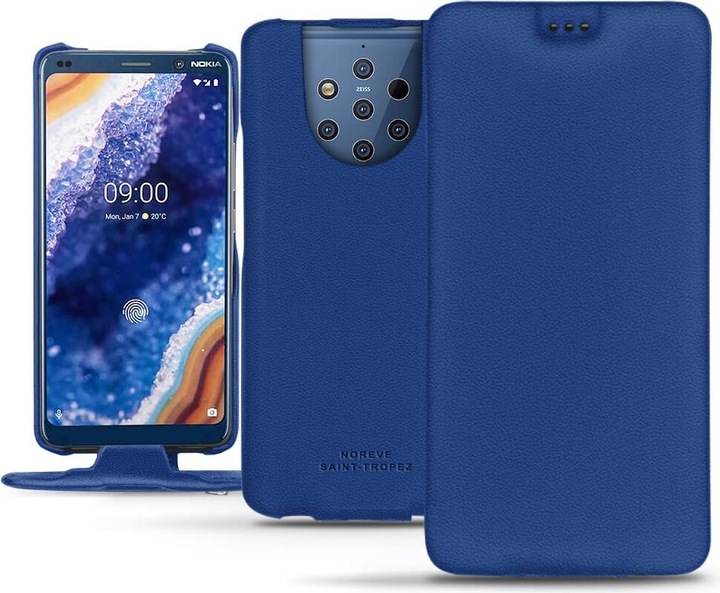 Noreve Lederschutzhülle vertikal (Nokia 9 PureView)