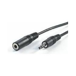 Thumbnail - Roline Stereo-Klinke Verlängerung (5 m, 3.5mm Klinke (AUX)), Audio Kabel