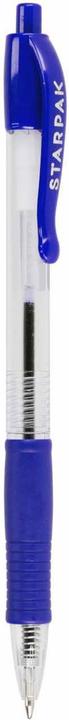 Kugelschreiber mit Grip Blau, 36 Stk. (Bleu, 36x)