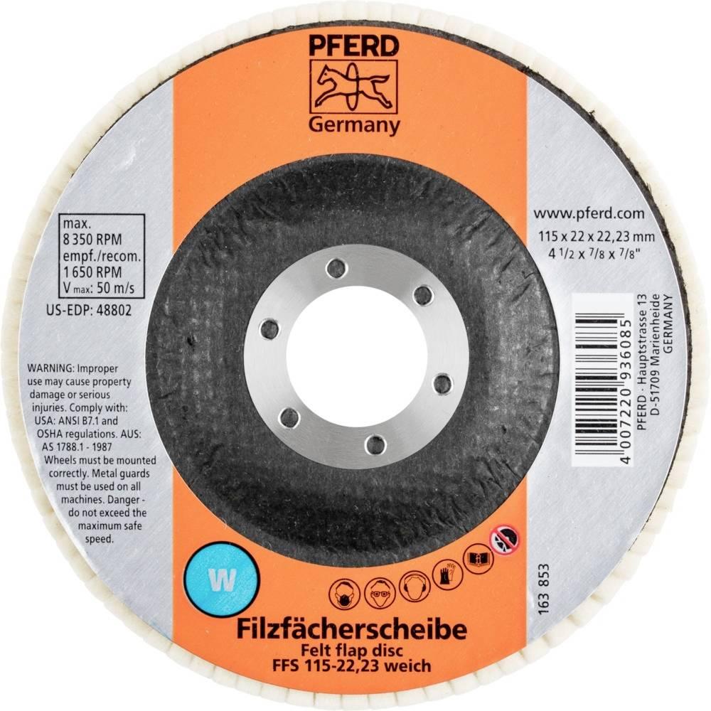 Thumbnail - Pferd, Schleifmittel, 44370115 Polierfilz Durchmesser 115 mm 5 St.