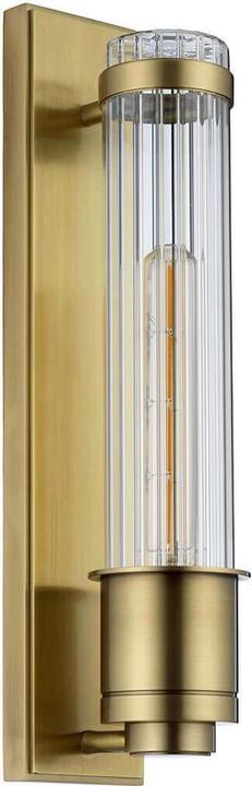 Immagine prodotto Elstead Lighting Wellington lampada da parete E27 in ottone invecchiato chiaro IP44 (820 lm, E27)