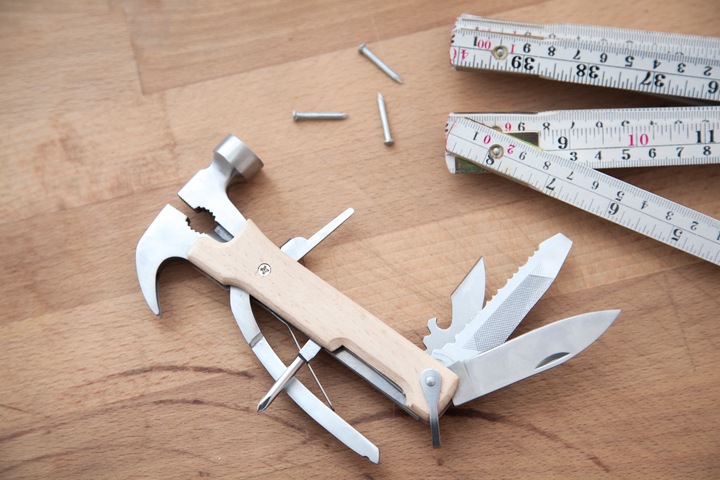 Produktbild Kikkerland Hammer (5 Funktionen)