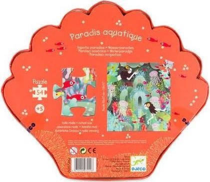 Produktbild Djeco Puzzle Wasserparadies 54 Teile (54 Teile)