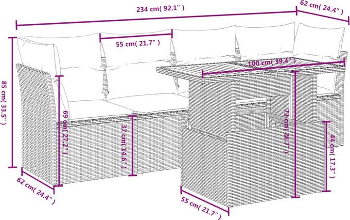 Immagine prodotto vidaXL Elise