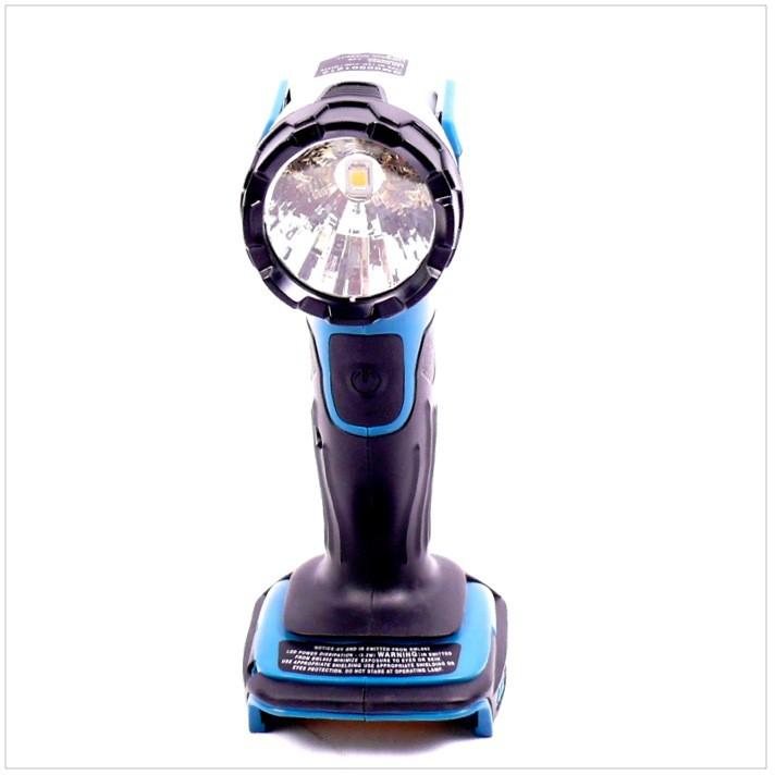 Makita, Arbeitsleuchte, BML 802 Akku Lampe für 14,4 und 18V Akkus Solo - ohne Akku, ohne Ladegerät (180 lm)