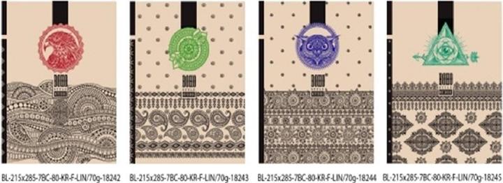 Actual product image Fresh Decorative notebook 215x285 (Special ruling)