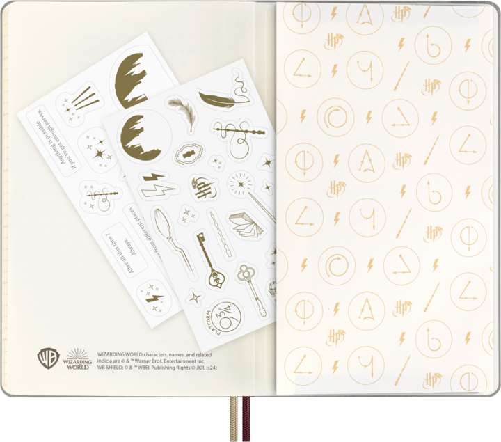 Produktbild Moleskine Harry Potter (13 x 21 cm, Englisch)