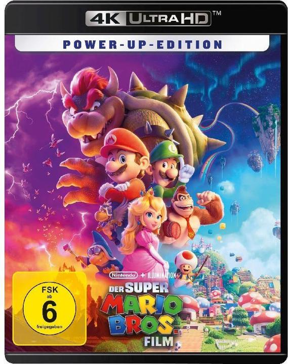 Le Film Super Mario Bros. Film UHD (Blu-ray 4k, 2023, Allemand)