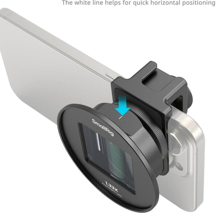 Immagine prodotto SmallRig Obiettivo anamorfico per dispositivo mobile (attacco T) (Accessori video vari)