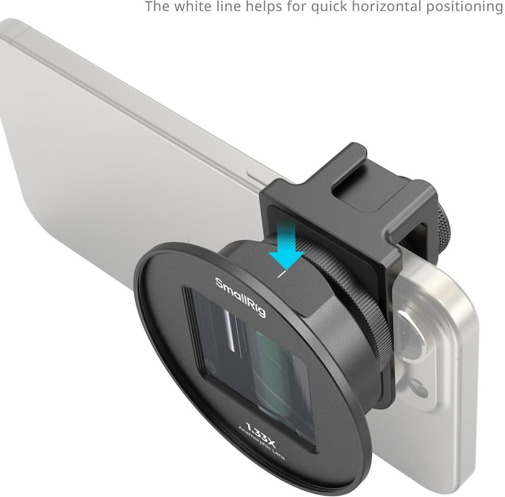 Image du produit SmallRig Lentille anamorphique pour appareil mobile (monture en T) (Accessoires vidéo divers)