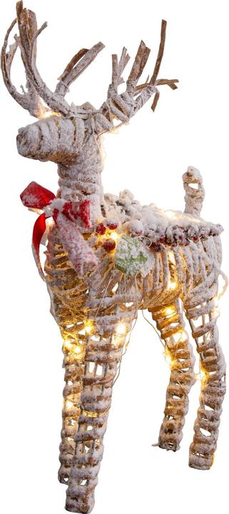 Image du produit Näve Décoration de Noël à LED Renne