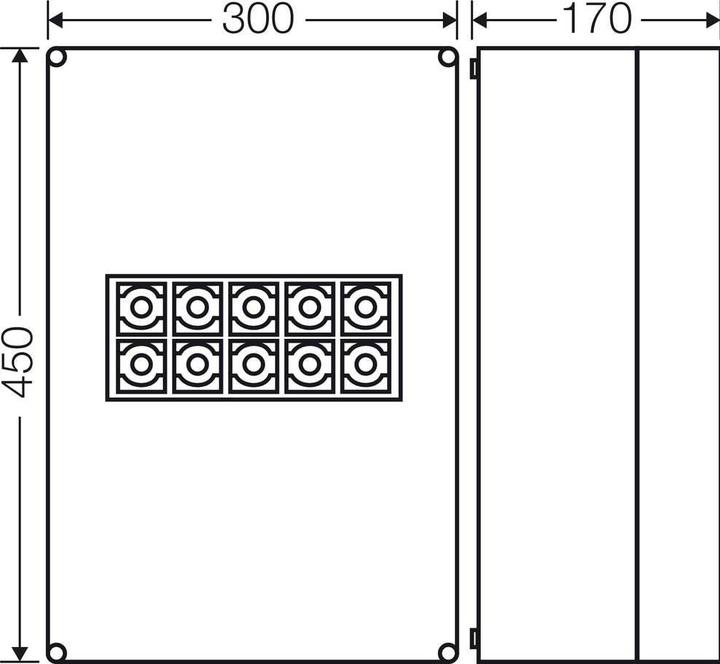 Actual product image Hensel Cable junction box
