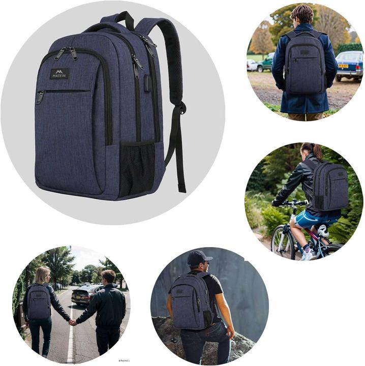 Actual product image Only-Bags.Store Laptop Backpack 15.6 Inch School Backpack Teen Waterproof School Bag Anti-Theft with (32 l)