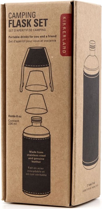Actual product image Kikkerland Flask (250 ml)