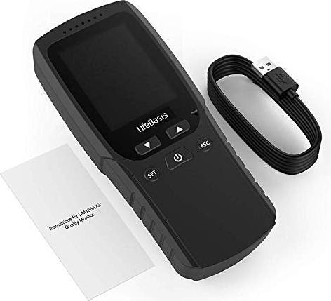 Actual product image LifeBasis Formaldehyde meter (Thermometers)