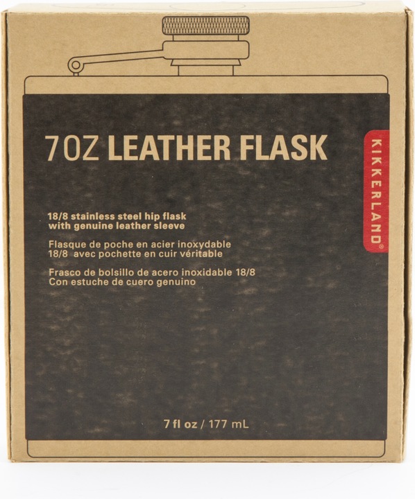 Actual product image Kikkerland hip flask (200 ml)