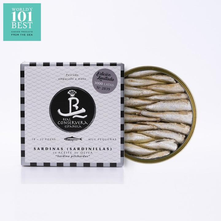 Produktbild Real Conservera Española Sardinillas in Olivenöl Limited Edition (115 g)