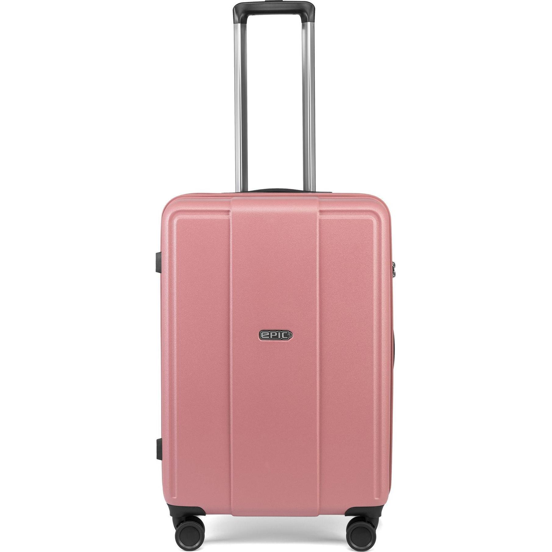 Epic, Koffer, Pop 6.0 4-Rollen Trolley 65 cm, Rosa, (70 l, L (90 - 115l))