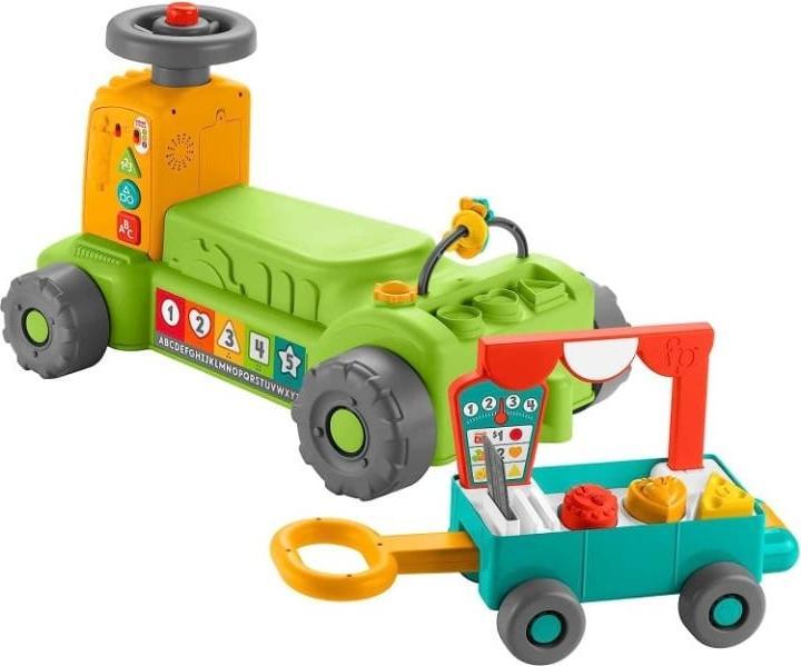 Produktbild Fisher-Price Lernspass 4-in-1 Markt-Traktor (D,E, F)