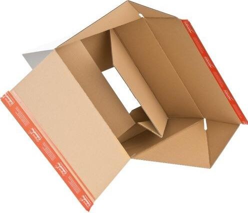 Image du produit Colompac 10 cartons d'expédition ® Cartons à fond éclair 23,8 x 17,0 x 6,0 - 13,0 cm (10 x)