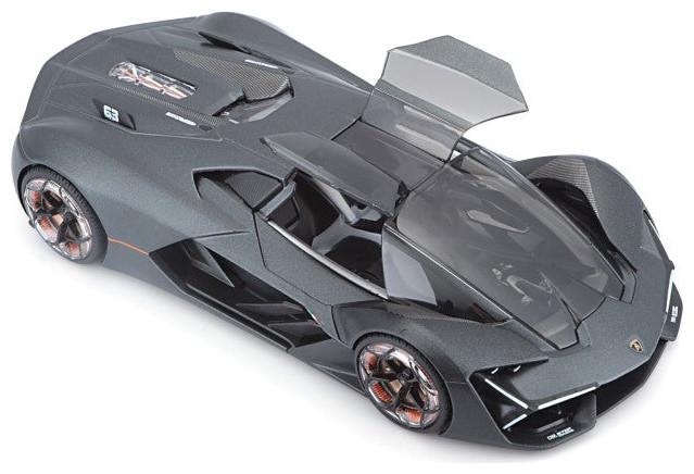 Actual product image Bburago Lamborghini Millennium Light Green 1:24