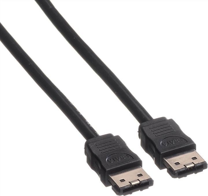 Produktbild Roline Externes Festplattenkabel, eSATA 6.0 Gbit/s 1,0 m (100 cm, eSATA)