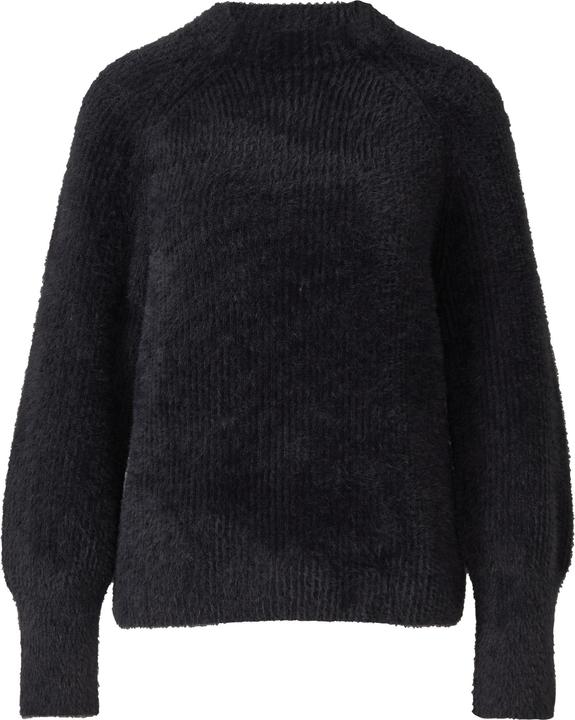 Produktbild s.Oliver Strickpullover Pullover mit Effektgarn in Flor-Optik (48)