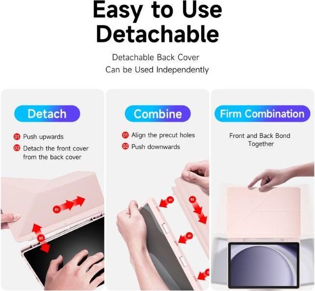 Actual product image Dux Ducis Magi Series Bookcover Hülle (Samsung Galaxy Tab A11+)