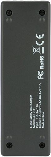 Actual product image GP Batteries L111 (1 pcs., 18650, 2600 mAh, Battery + charger)