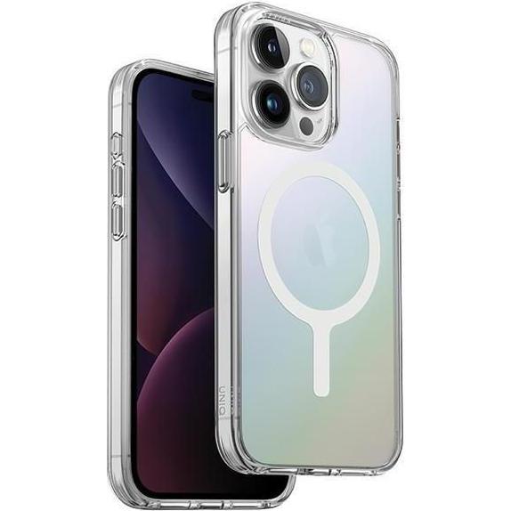 Uniq etui LifePro Xtreme iPhone 15 Pro Max 6.7" Magclick Charging opal/iridescent (Apple iPhone 15 Pro Max), Smartphone ...