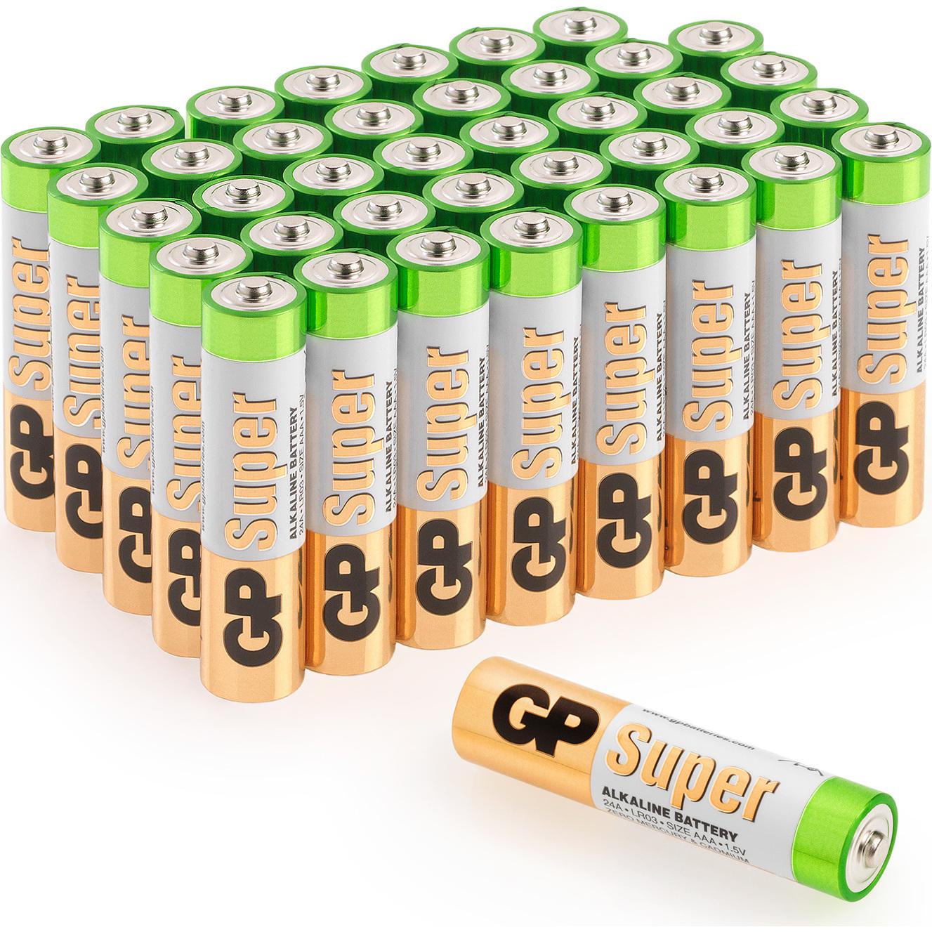 Thumbnail - GP Batteries Super Alkaline (40 Stk., AAA), Batterien + Akkus