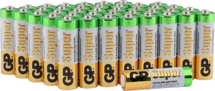 Produktbild GP Batteries Super Alkaline (40 Stk., AA)