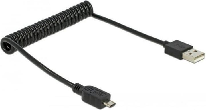 Produktbild Delock USB 2.0 Spiralkabel (0.20 m, USB 2.0)