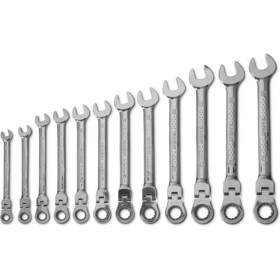 Expert by Facom, Chiave inglese, 12 PC Flexible Ratcheting Wrench Set