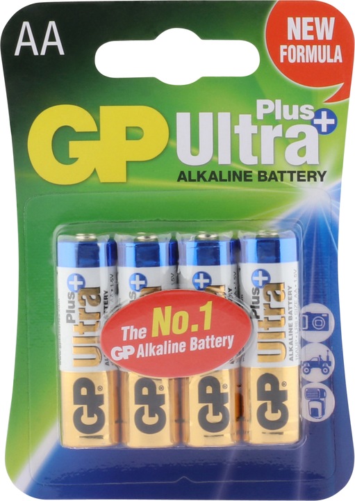 Produktbild GP Batteries UltraPlus (4 Stk., AA)