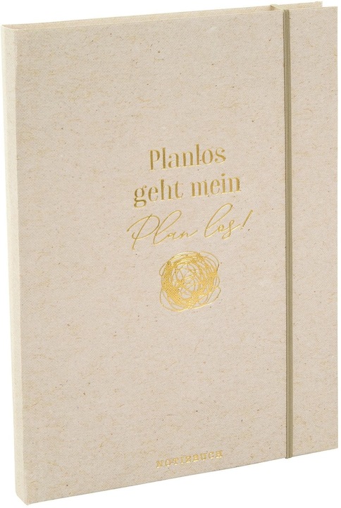 Produktbild Goldbuch Notizbuch Planlos geht mein Plan los A5, Dot, Grau (A5, Gepunktet)