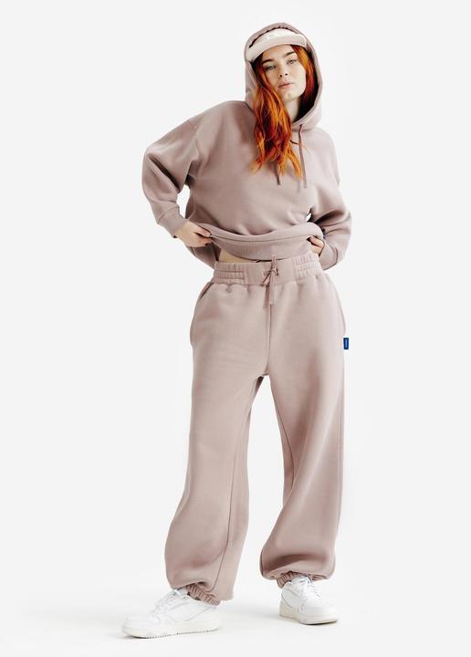 Image du produit Decathlon Sweat à capuche femme, Elementals, marron (L)