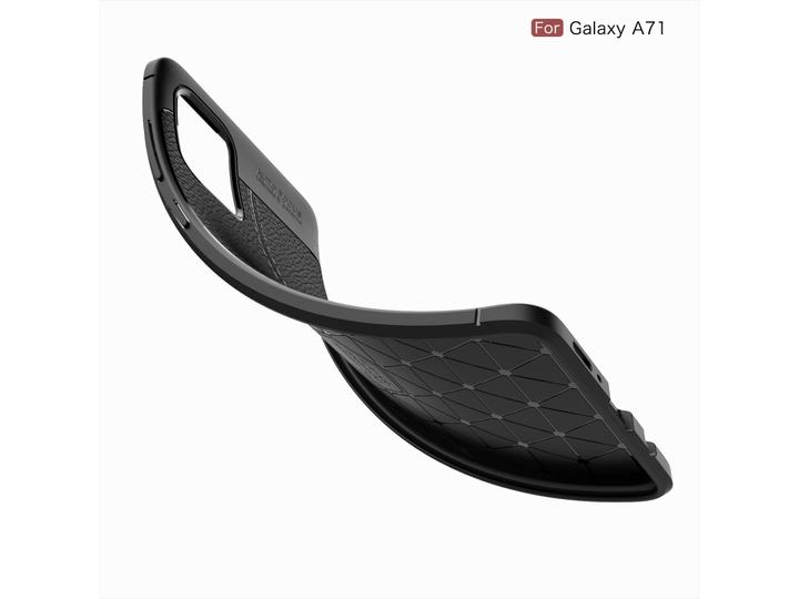 Image du produit Screenguard Samsung Galaxy A71 Housse Leather Design TPU Cover (Samsung Galaxy A71)