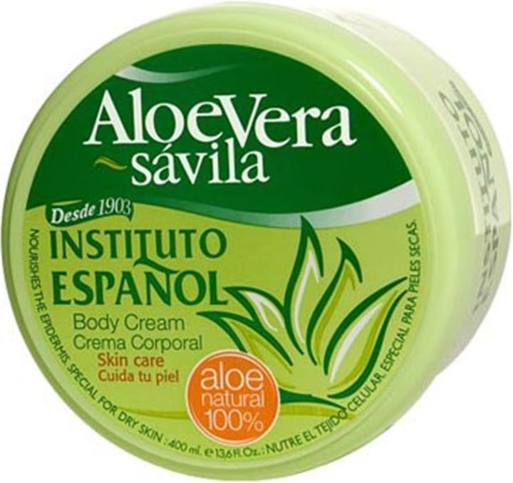 Actual product image Instituto Español Instituto Espanol - Aloe Vera Body Cream Body Cream Z (Body cream, 400 ml)