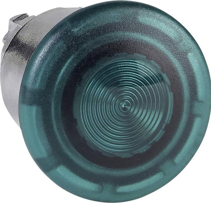 Actual product image Schneider Electric Green Mushroom Push Button Head for LED
