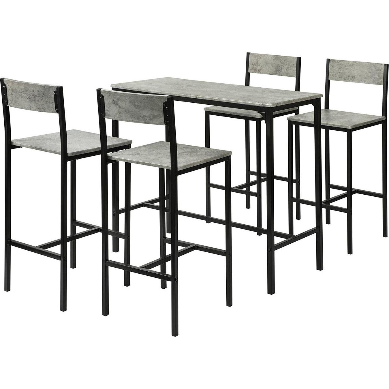 SoBuy, Bartisch, OGT14-HG (100 x 87 x 45 cm)