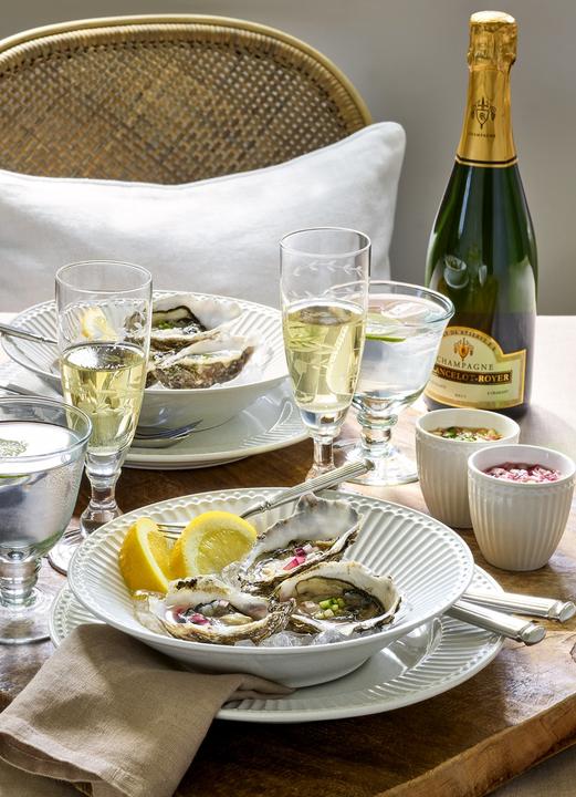 Actual product image Greengate Alice casserole dish white small Set2