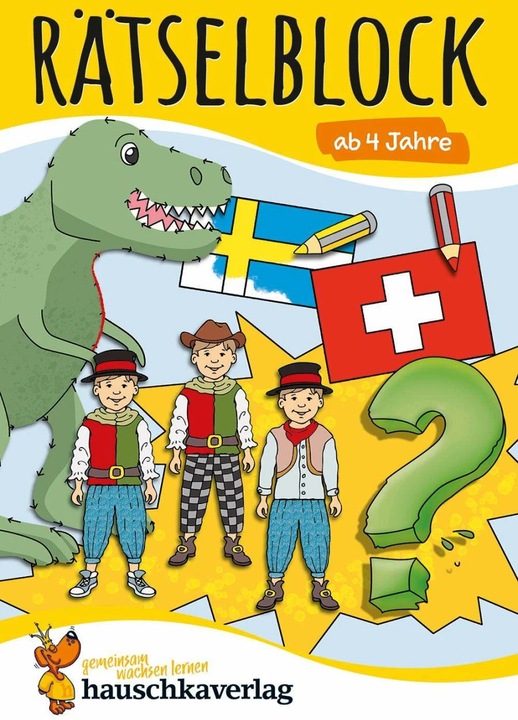 Produktbild Rätselblock ab 4 Jahre (Deutsch, Agnes Spiecker, Mascha Greune, Gisela Specht, Sina Weiss, 2022)