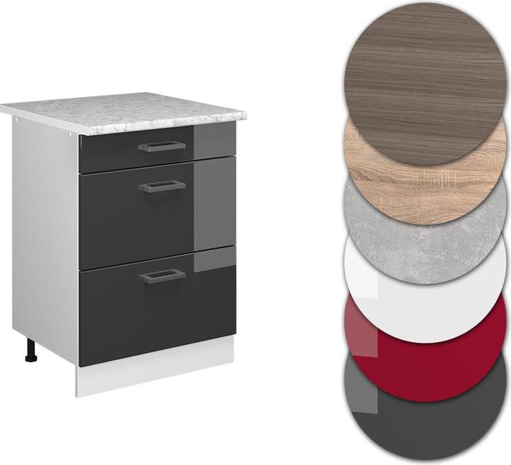 Actual product image Vicco Küchenunterschrank R-Line (60 x 60 x 82 cm)