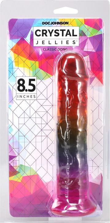 Image du produit Doc Johnson Classic Dong - 8.5 / 21,6 cm - Rainbow