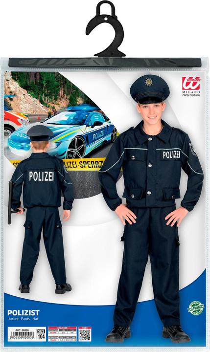 Image du produit Widmann Deutsche Polizei Uniform (104, 116, 128, 140, 158)