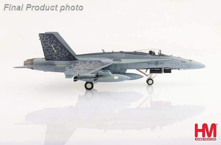 Actual product image Hobby Master Metal model, CF-18 Hornet Demo Team 2022 RCAF. 1:72 HA3576