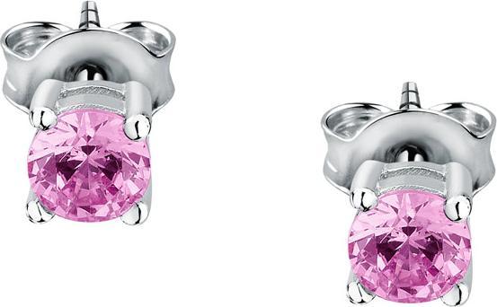 Image du produit La Petite Story Boucles d'oreilles en argent avec zircons roses Argent LPS01AWV15 (Argent 925)